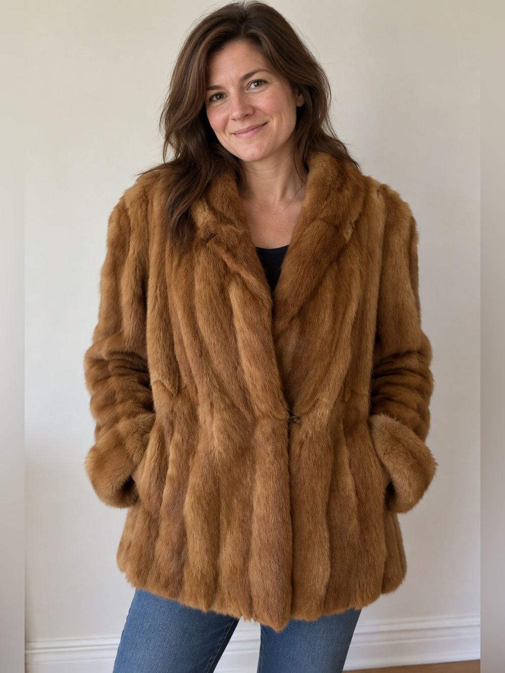 Vintage Mink Fur Jacket